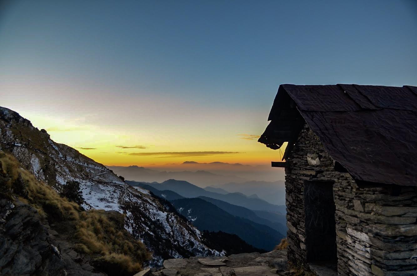 View from Tungnath